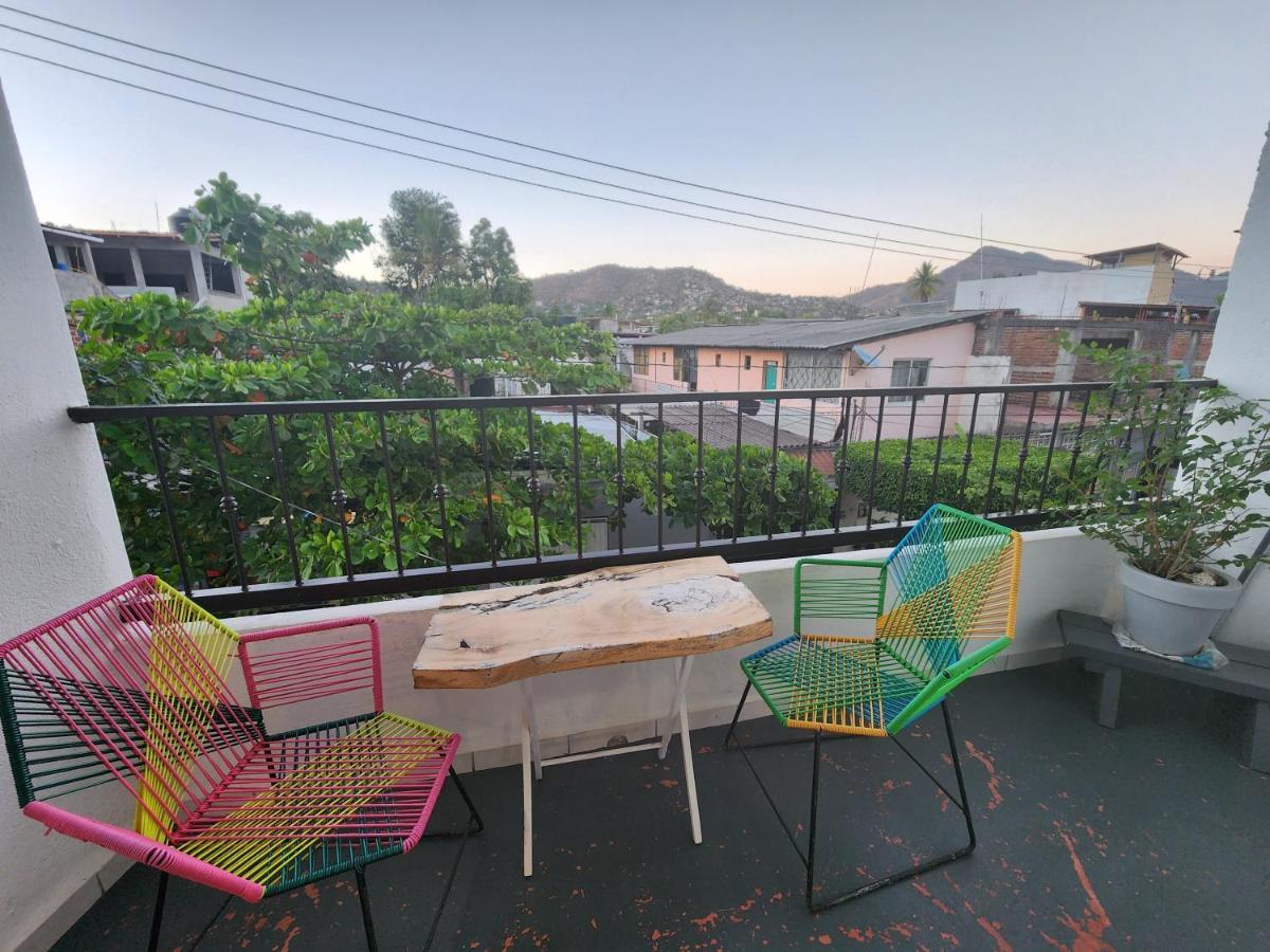 Lovely Studio Apartment With Balcony Ac & Wi-Fi, Minutes From Downtown! Zihuatanejo Kültér fotó
